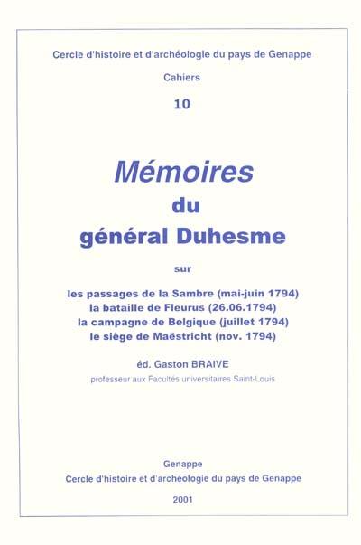 Mémoires du général Duhesme