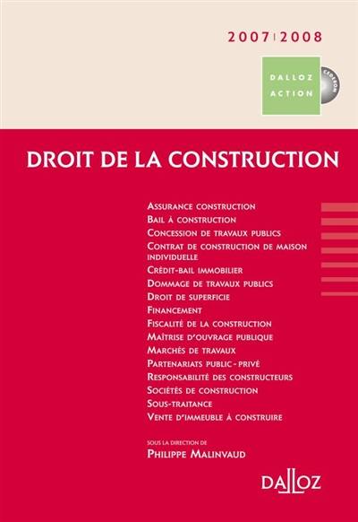 Droit de la construction 2007