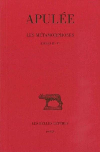 Les métamorphoses. Vol. 2. Livres IV-VI