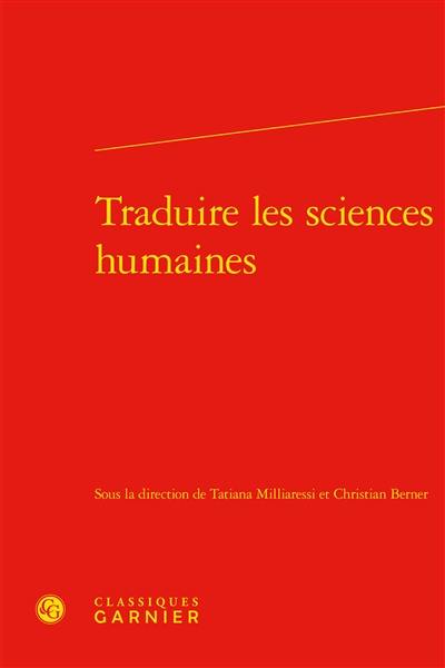 Traduire les sciences humaines