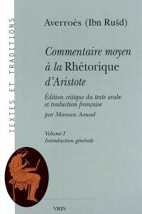 Commentaire moyen à la Rhétorique d'Aristote