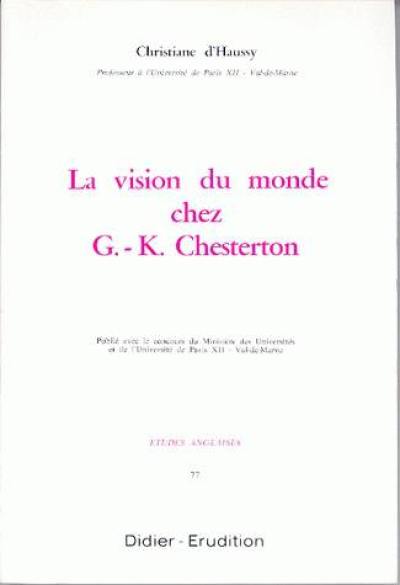 La vision du monde chez G.K. Chesterton