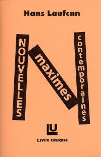 Nouvelles maximes contemporaines