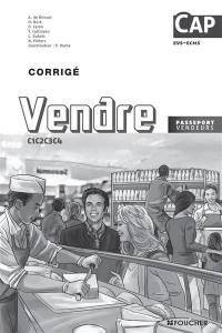 Vendre, CAP EVS-ECMS : C1 C2 C3 C4 : corrigé