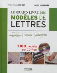 Le grand livre des modèles de lettres