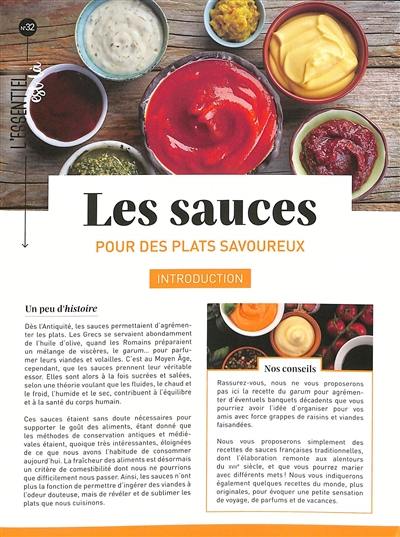 Les sauces : l'accompagnement idéal des plats