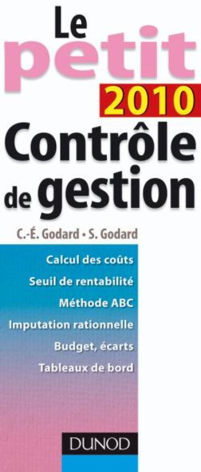 Le petit contrôle de gestion 2010