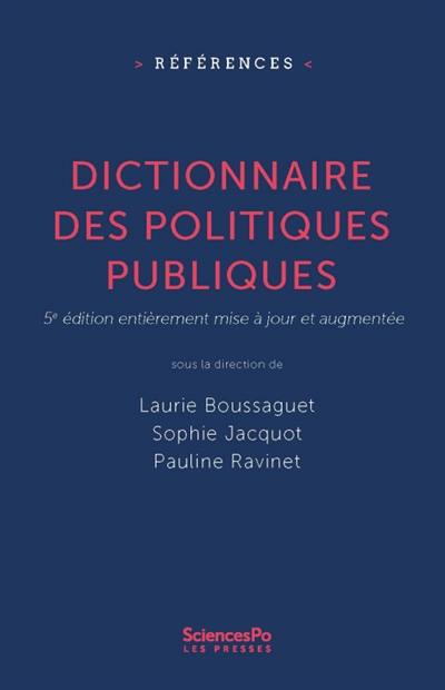 Dictionnaire des politiques publiques