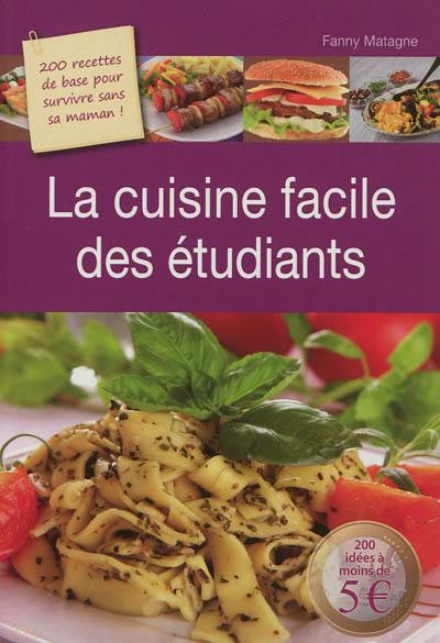 La cuisine facile des étudiants