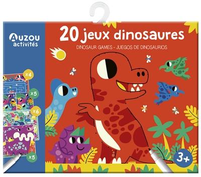 20 jeux dinosaures. 20 dinosaur games. 20 juegos de dinosaurios