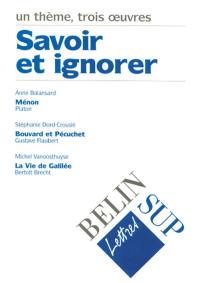 Savoir et ignorer