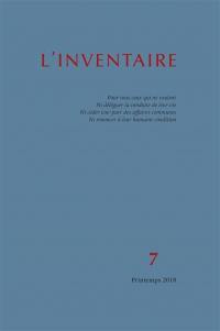 Inventaire (L'), n° 7