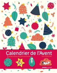 Calendrier de l'Avent : 24 décorations de Noël à accrocher