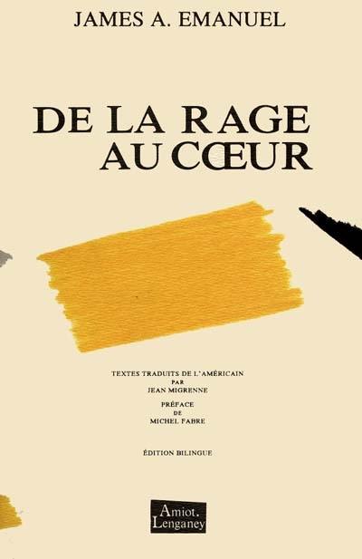 De la rage au coeur : poèmes d'une vie