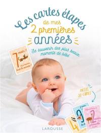 Les cartes étapes de mes 2 premières années : se souvenir des plus beaux moments de bébé