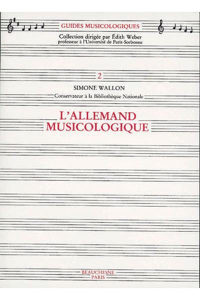 L'Allemand musicologique