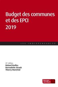 Budget des communes et des EPCI 2019