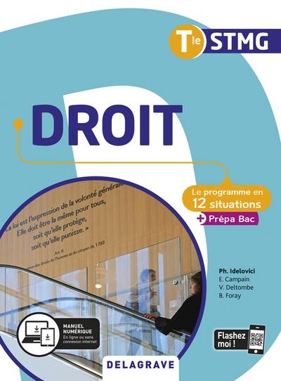 Droit terminale STMG : le programme en 12 situations + prépa bac