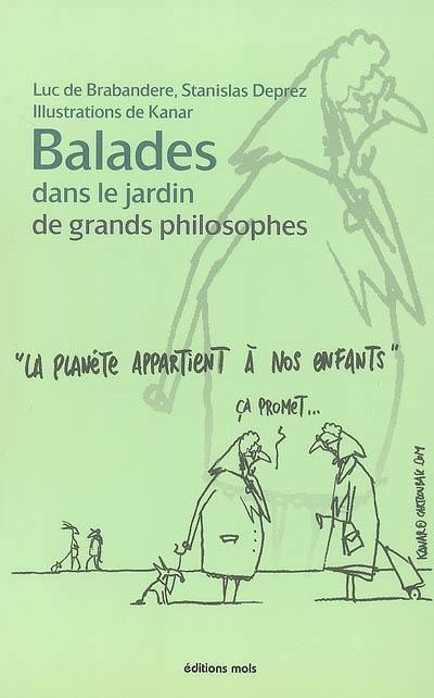 Balades dans le jardin de grands philosophes