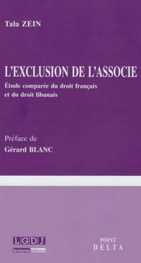 L'exclusion de l'associé : étude comparée du droit français et du droit libanais