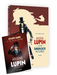 Arsène Lupin contre Sherlock Holmes : pack vol. 1 + escape game