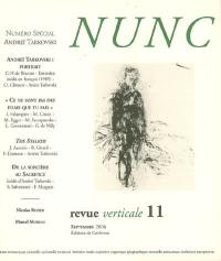 Nunc, n° 11. Andreï Tarkovski