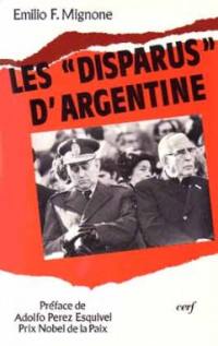 Les Disparus d'Argentine : responsabilité d'une Eglise, martyre d'un peuple