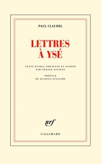 Lettres à Ysé