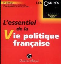 L'essentiel de la vie politique française