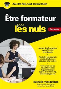 Etre formateur pour les nuls