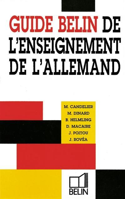 Guide Belin de l'enseignement de l'allemand