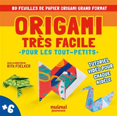 Origami très facile pour les tout-petits