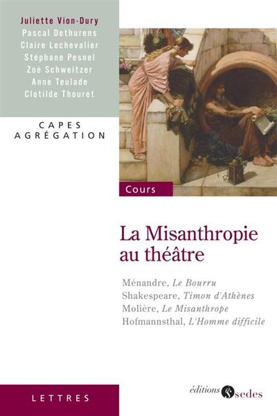 La misanthropie au théâtre