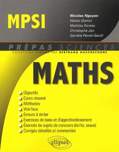 Mathématiques MPSI