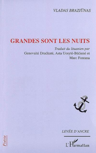 Grandes sont les nuits