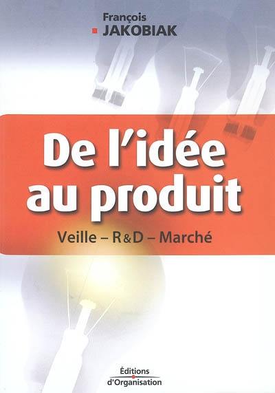 De l'idée au produit : veille, R & D, marché