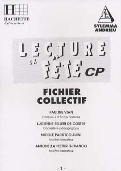 Lecture en fête, CP : fichier collectif