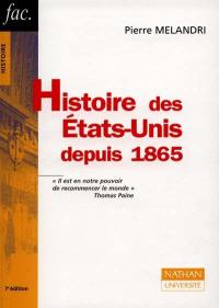 Histoire des Etats-Unis depuis 1865