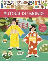 Autour du monde : mes 500 autocollants créatifs