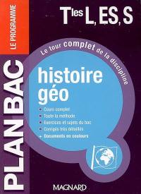 Histoire-géo terminales L, ES, S : le programme