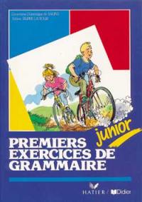 Premiers exercices de grammaire junior