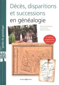 Décès, disparitions et successions en généalogie : les basiques de la généalogie