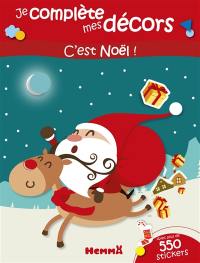 C'est Noël ! : avec plus de 550 stickers