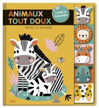 Dans la savane : animaux tout doux