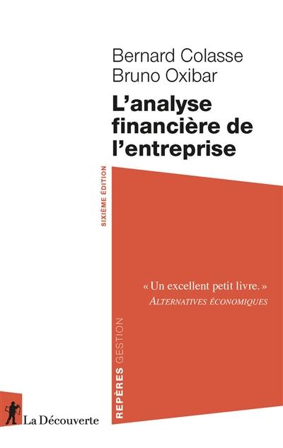 L'analyse financière de l'entreprise