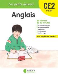 Anglais CE2, 8-9 ans : 29 séances de 20 minutes