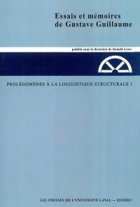 Prolégomènes à la linguistique structurale