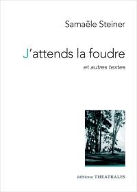 J'attends la foudre : et autres textes