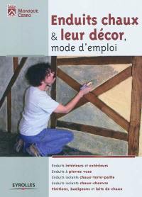 Enduits chaux & leur décor : mode d'emploi