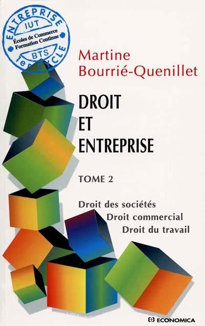 Droit et entreprise. Vol. 2. Droit des sociétés, droit commercial, droit du travail